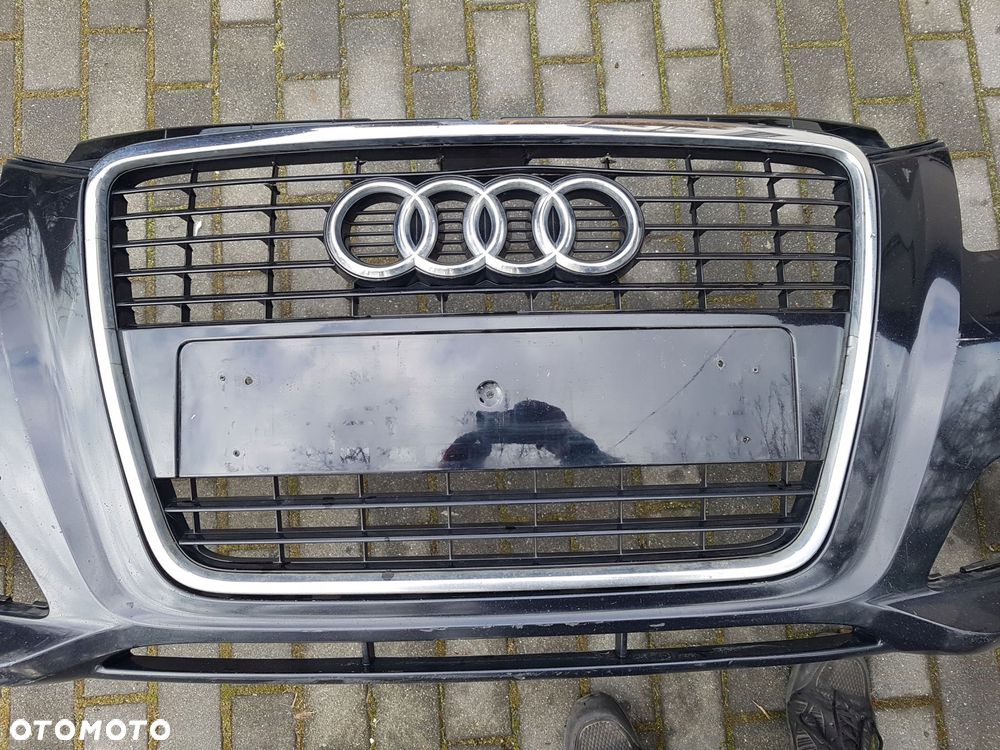 audi a3 99-12 lift zderzak grill atrapa przód 8p0807437h - 3