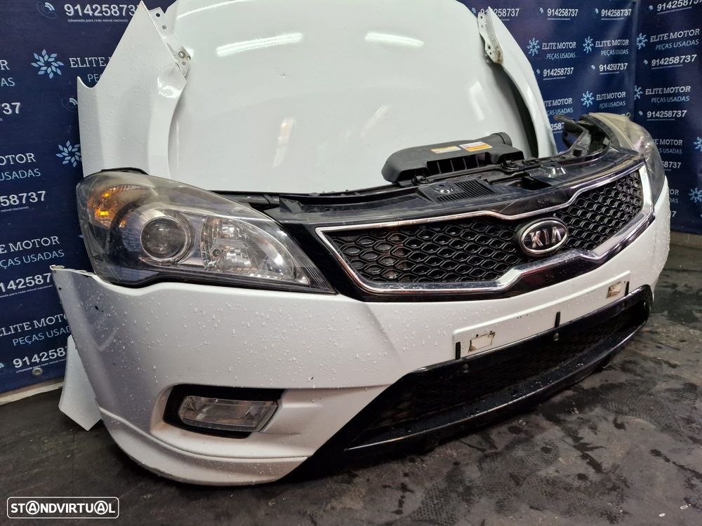 Frente completa usada KIA CEED 2010 1.6 CRDI capot parachoques oticas radiadores guardalamas - 4
