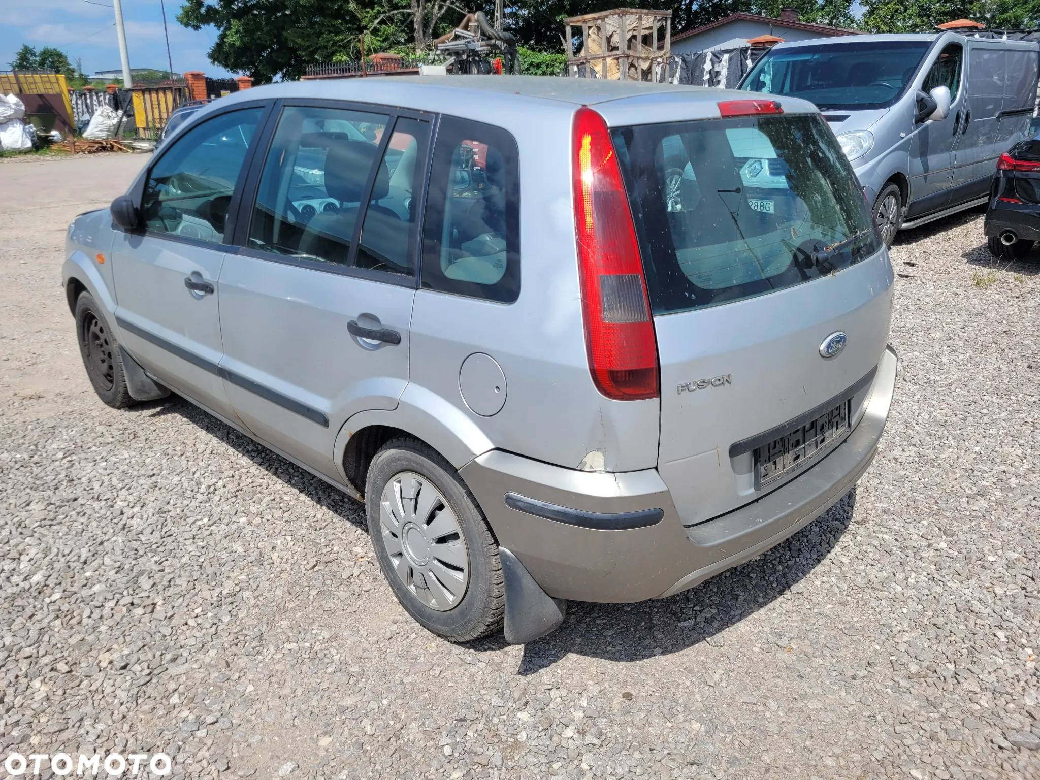 FORD FUSION MOONDUST SILVER maska pokrywa silnika klapa bagażnika zderzak lampa reflektor pas przedni stop lampy - 3