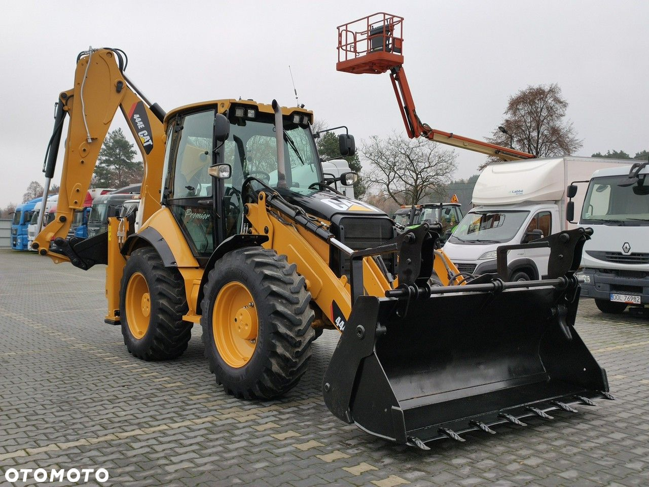 Caterpillar 444E Premier Sterowanie na Joystickach FULL OPCJA - 3