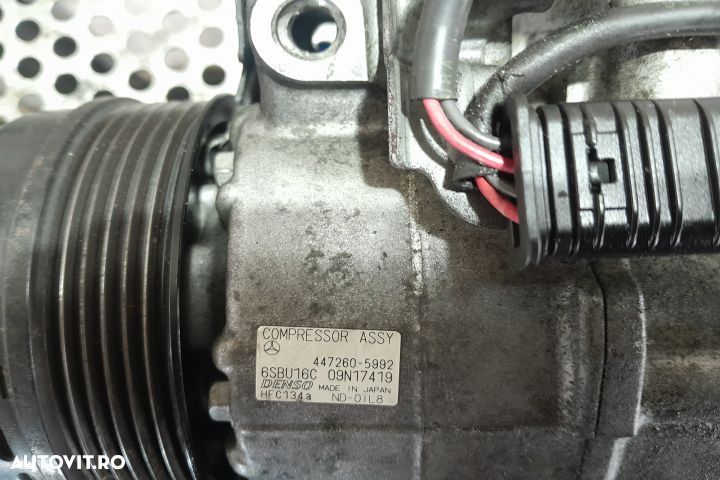 Compresor AC A0032308711 / 447260-5992 / 6SBBU16C / 09N17419 A0032308 - 4