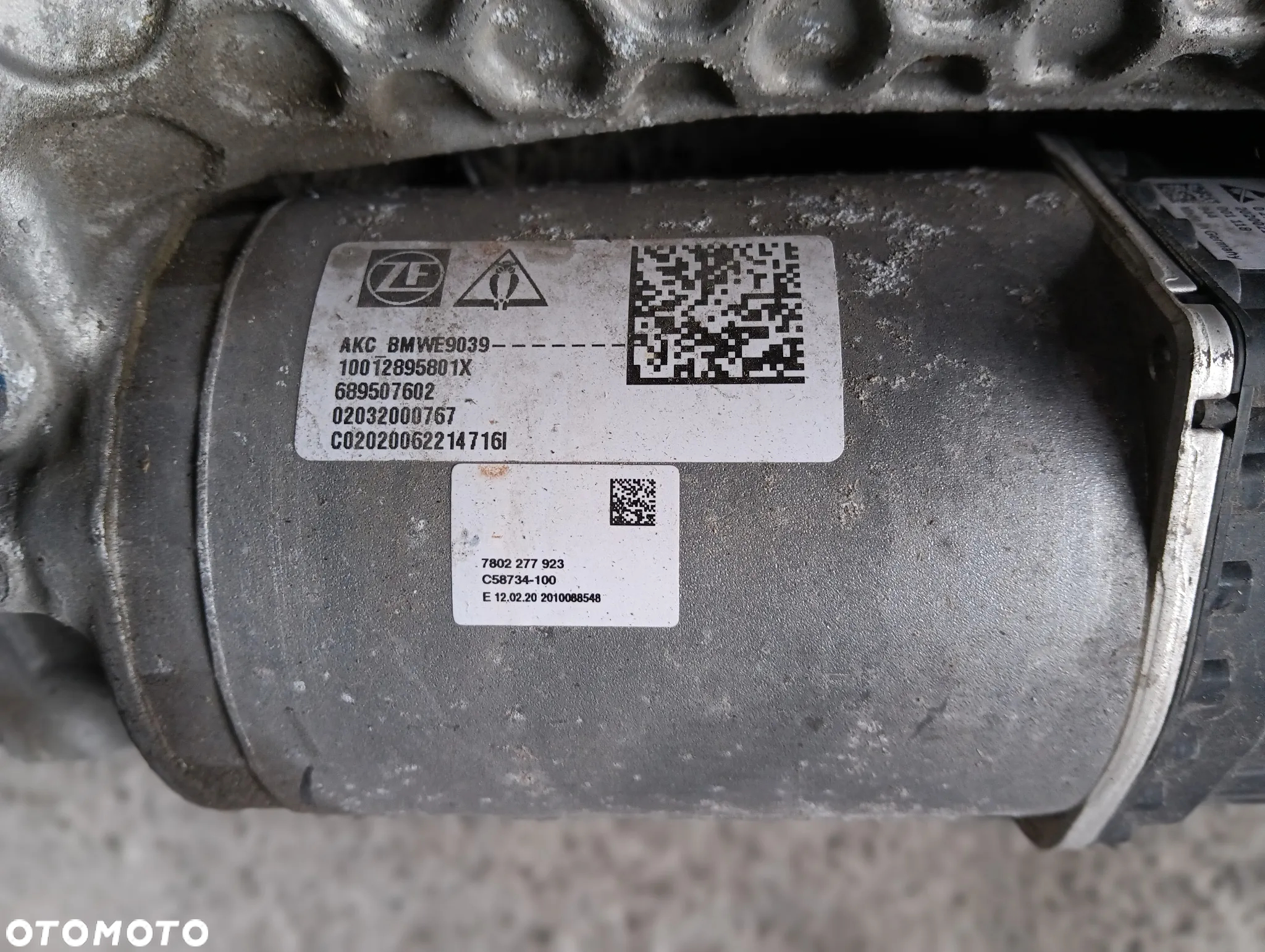 bmw x5 g05 x6 g06 g07 aktuator silownik skretu hsr tyl 7828177198 7806277482 - 3
