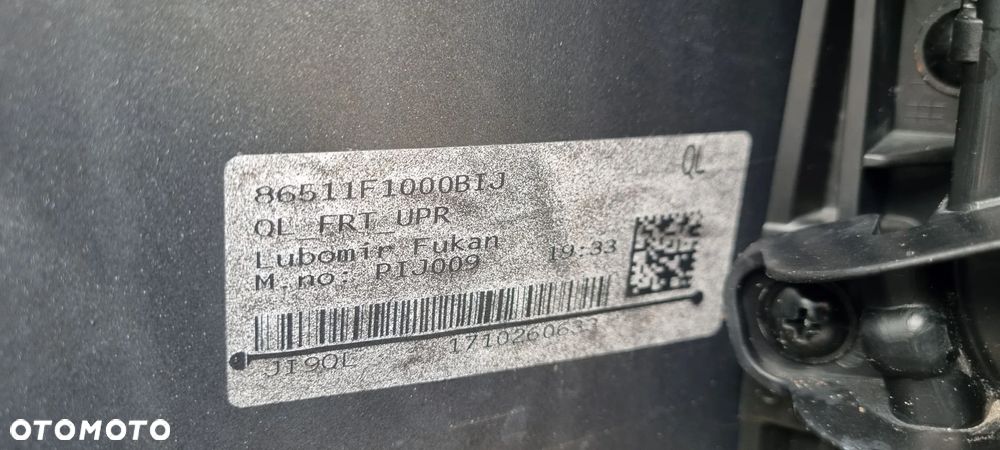 KIA SPORTAGE IV GT LINE 2015- Zderzak przód oryginał MA210 - 17