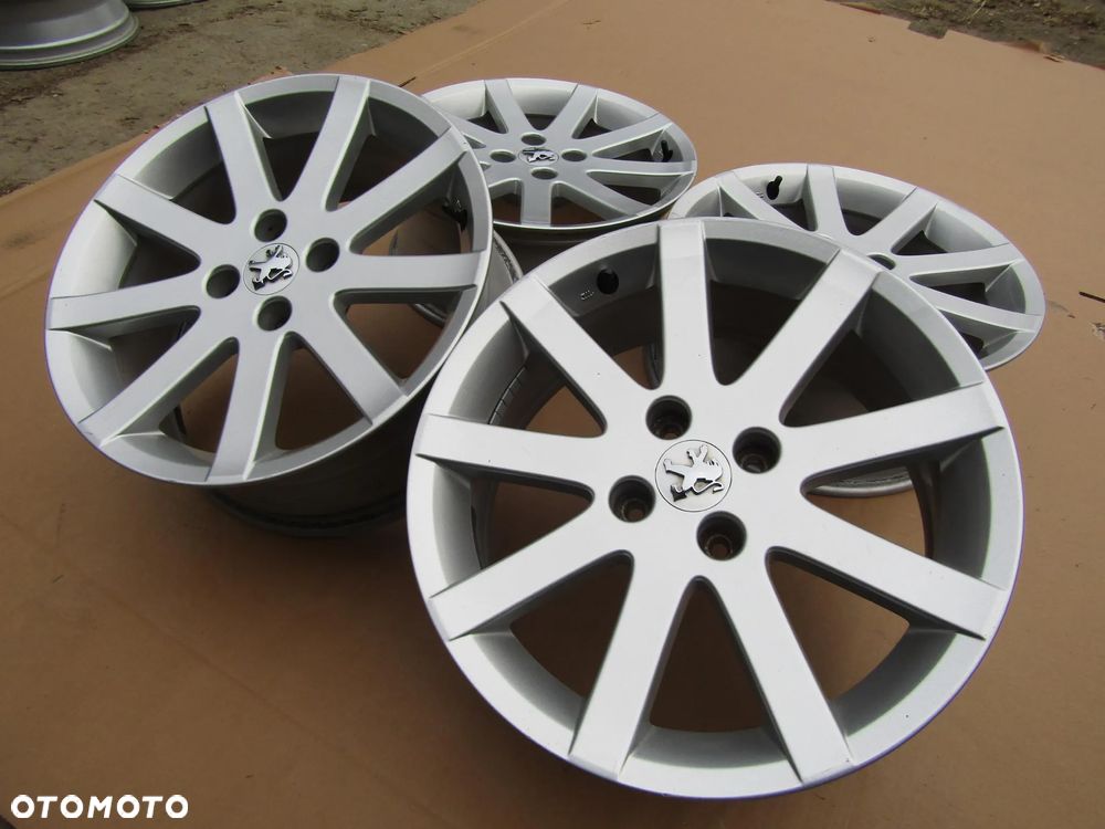 4x Felgi 17 Peugeot 207 208 2008 307 308 3008 Partner II Citroen C3 II C4 C5 DS3 DS4 DS5 Berlingo II - 12