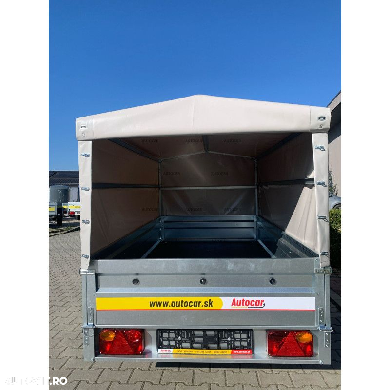 Autocar Remorca 235x125 de 750kg cu prelata inaltime 1200mm de la podea - 5