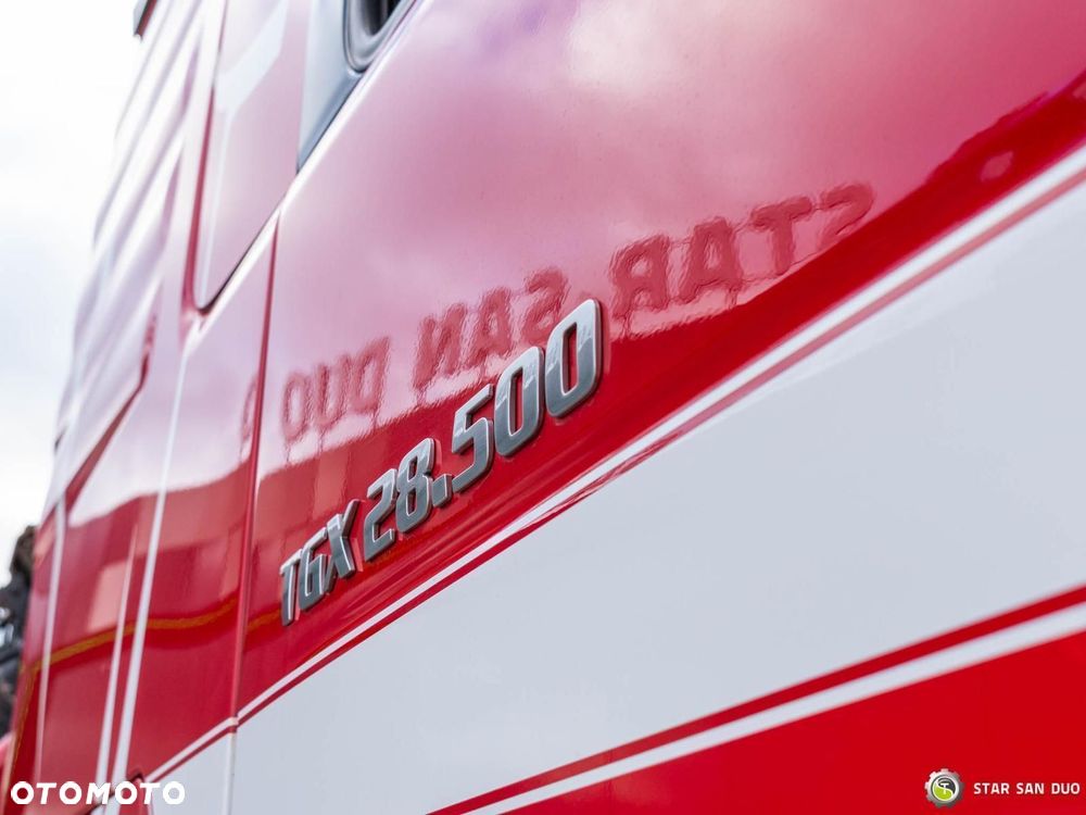 MAN MAN TGX 28.500 6x2 HMF 5020K-RC HDS Fly Jib Żuraw Siodło - 25