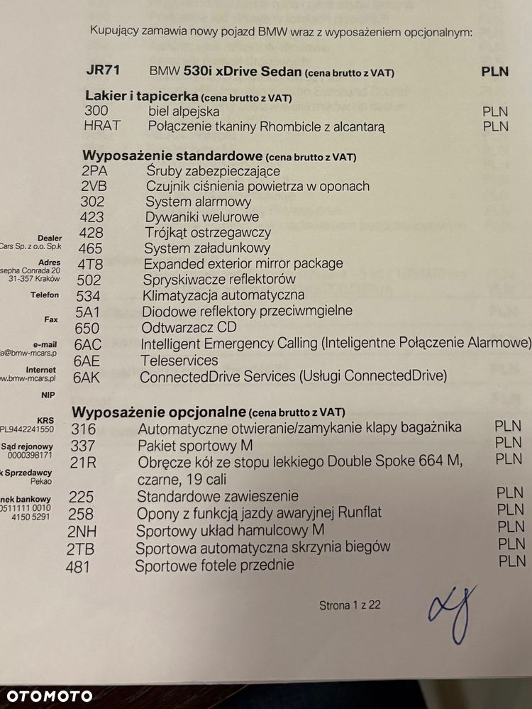 BMW Seria 5 530i xDrive M Sport sport - 16