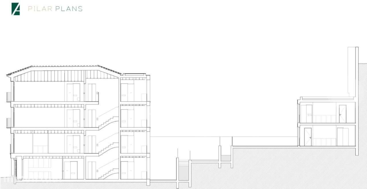 Projeto Aprovado, Rua do Pilar, 11 Apartamentos no Jardim do Morro - Grande imagem: 5/7