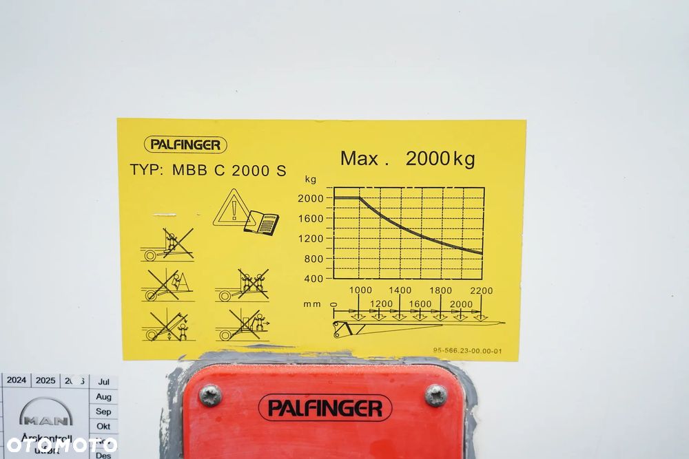 MAN TGM / 18.290 / ACC / EURO 6 / IZOTERMA + WINDA / 18 PALET / OTWIERANY BOK - 32