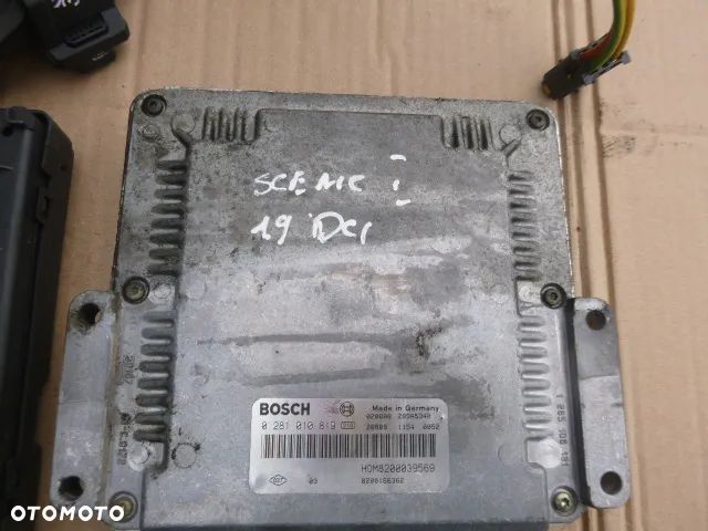 ZESTAW STARTOWY KOMPUTER STACYJKA CZYTNIK BSI RENAULT SCENIC I LIFT 1.9 DCI 99-03 - 5