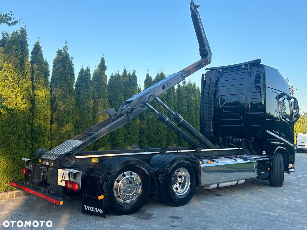 Volvo / FH 500 / 6X2 / HAKOWIEC / MEILLER -KIPPER 21-67/ Oś-SKRĘTNA-PODNOSZONA / - 17