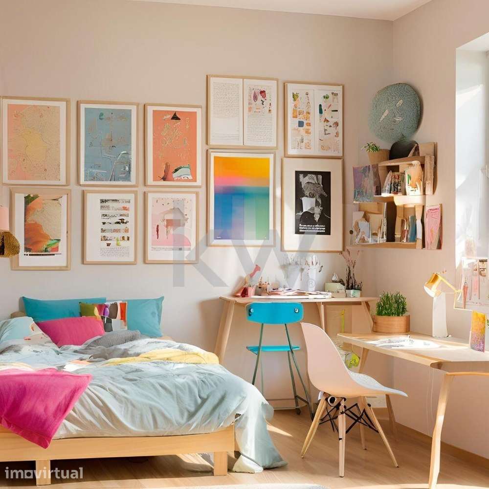 Apartamento T2 Renovado com Suíte e Espaço Open Space na Avenida Centr - Grande imagem: 3/5