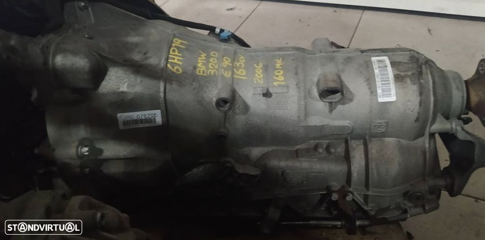 Motor BMW 320D 163cv E90 E91 2.0D M47 204d4 caixa automatica 6HP19 - 6