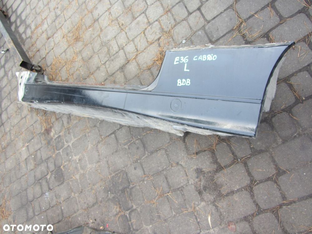 próg błotnik lewy bmw e36 cabrio bdb stan - 1