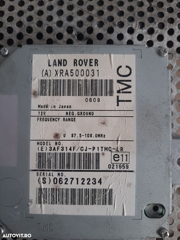 Modul ECU Calculator Confort Cod XRA500031 Land Rover Range Rover Vogue L322 An 2005-2006-2007-2008-2009-2010-2011 Dezmembrez Land Rover Range Rover Vogue 3.6 Tdv8 Motor 368DT An 2005-2006-2007-2008-2009-2010 - 5