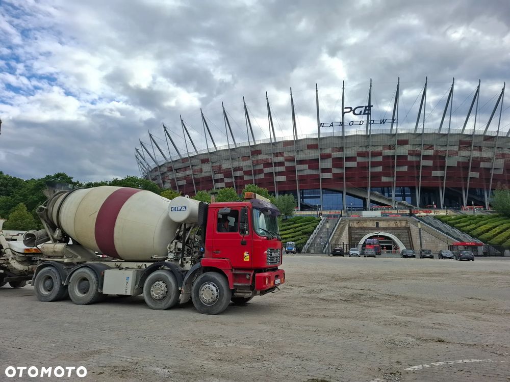 MAN F2000 41.414 Betonomieszarka Kiper 8x4 - 3
