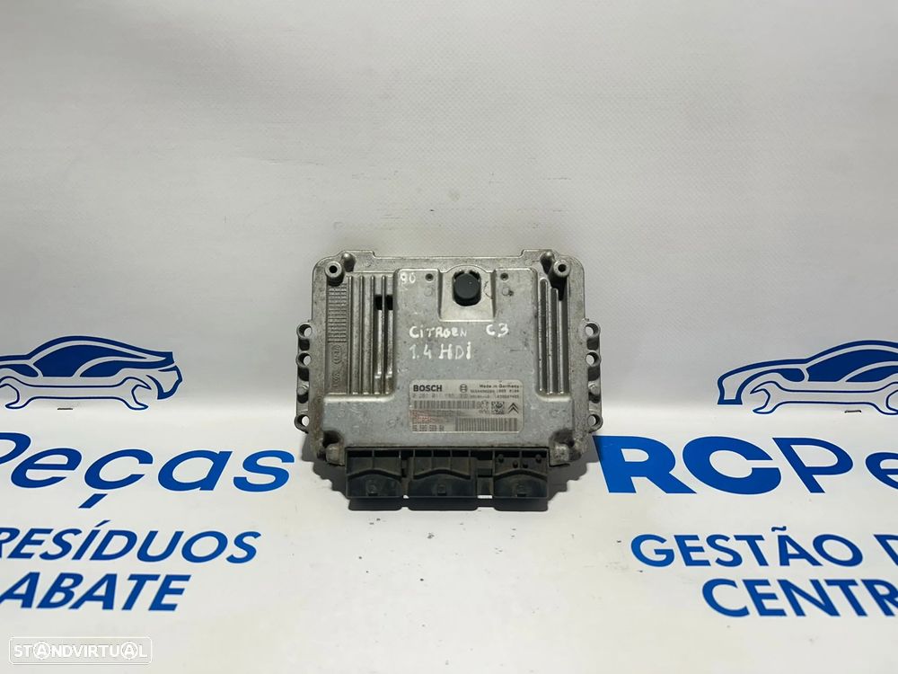 .Centralina Motor Bosch Original PSA Peugeot Citroen 8HX 8HZ DV4TD 9658556880 0281011785 2002 - 2010