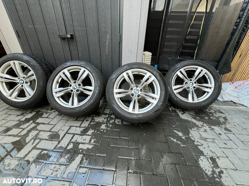 Set jante OEM BMW X5/X6 19' + anvelope iarnă Pirelli Scorpion Winter*RF - 1