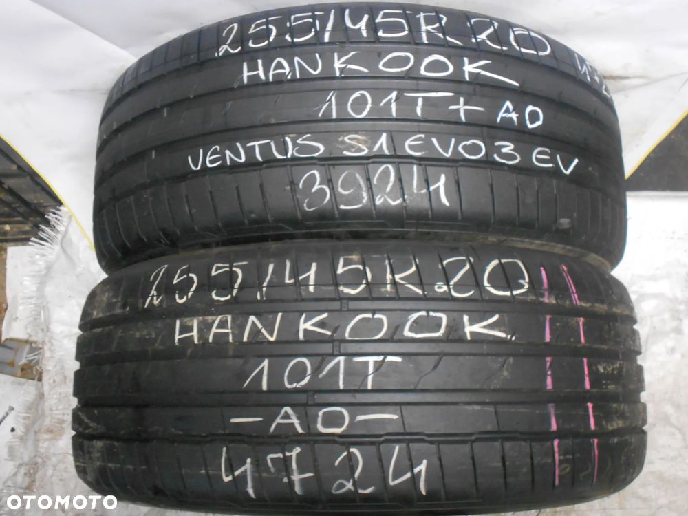 OPONY 255/45R20 HANKOOK VENTUS S1 EVO 3 EV AO DOT 4724 6.8MM - 1