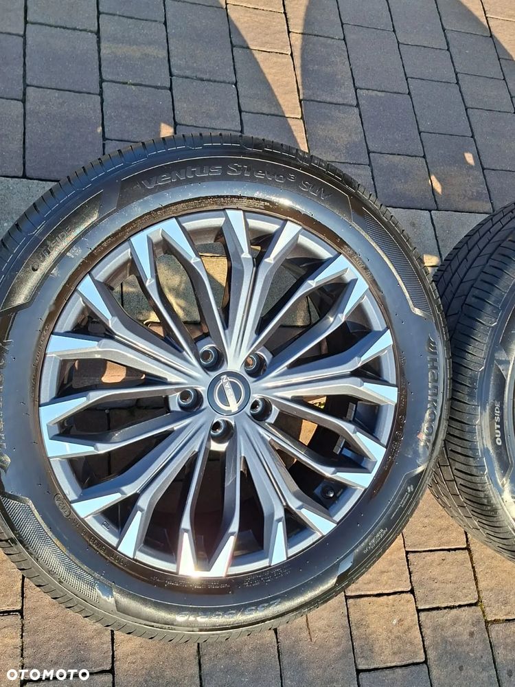 Kpl oryginalnych felg z oponą do Nissan - 14