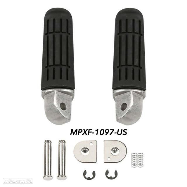 peseira tras , pousa pes traseiro, patins ,Yamaha - FJR 1300 2003 - 2012 - 1