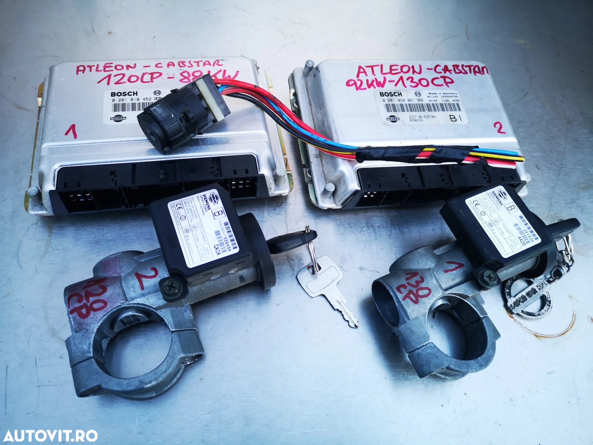BUSON NISSAN ATLEON Cabstar EcoT L35 Trade contact kit calculator pornire ecu chei piese - 18