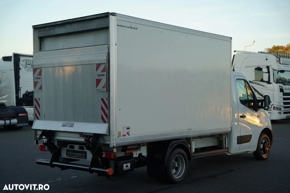 Renault RENAULT MASTER / MAXI / CAROSERIE TIP BOX - 3,8 M / ROȚI SPATE DUBLE / LIFT HIDRAULIC DHOLLANDIA / IMPORT / - 8