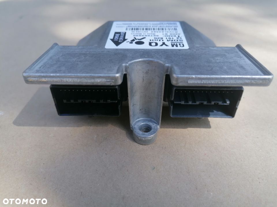 OPEL ASTRA III H MODUŁ STEROWNIK SENSOR PODUSZEK AIRBAG 13191825 - 3