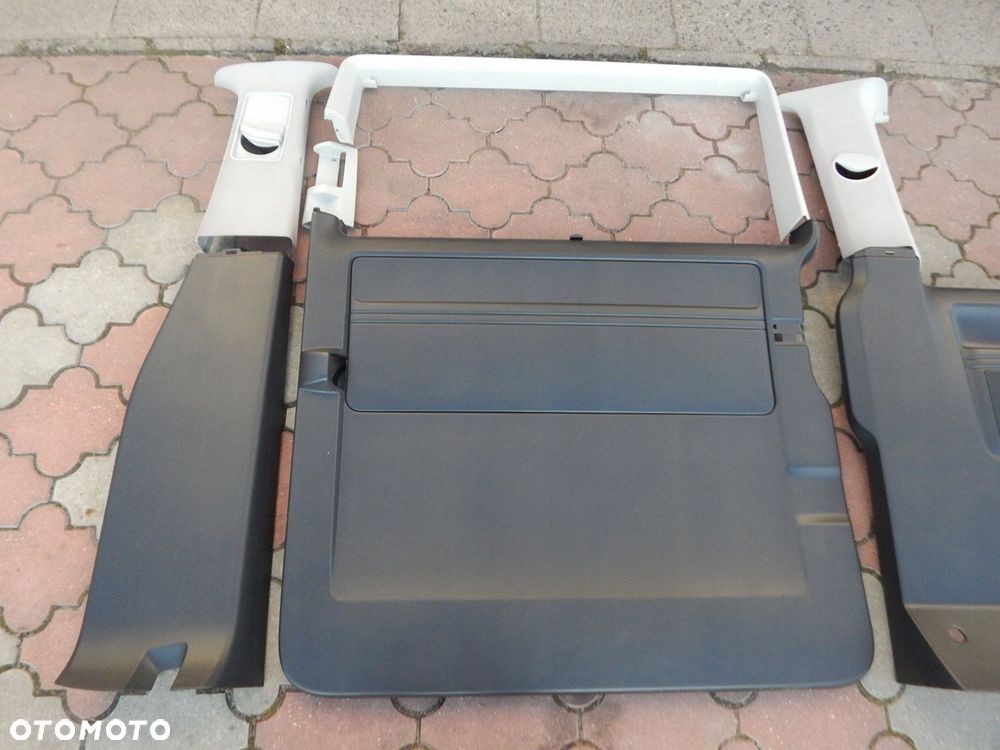 vw t5 lift t6 caravelle środek wnętrze tapicerka podsufitka 1-drzwi long - 10