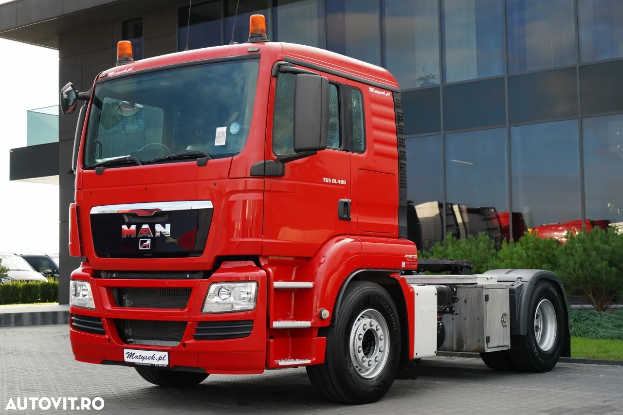 MAN TGS 18.480 / RETARDER / EURO 5 / CABINĂ JOSĂ / IMPORTAT / CONTRACT DE REPARAȚIE POST-SERVICE - 4