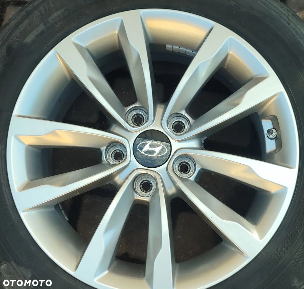Felgi Aluminiowe Oryg. Hyundai i40 Kia 16 Cali 7Jx16 5x114,3 Et40 Ø67,1mm  Czujniki Ciśnienia Tpms 52910-3Z610 Starogard Gdański - 5