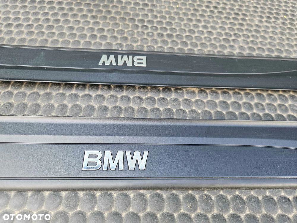 Listwa Listwy Progowe Ozdobne Drzwi Nakładki Komplet Przód Tyl BMW 3 E90 E91 - 22