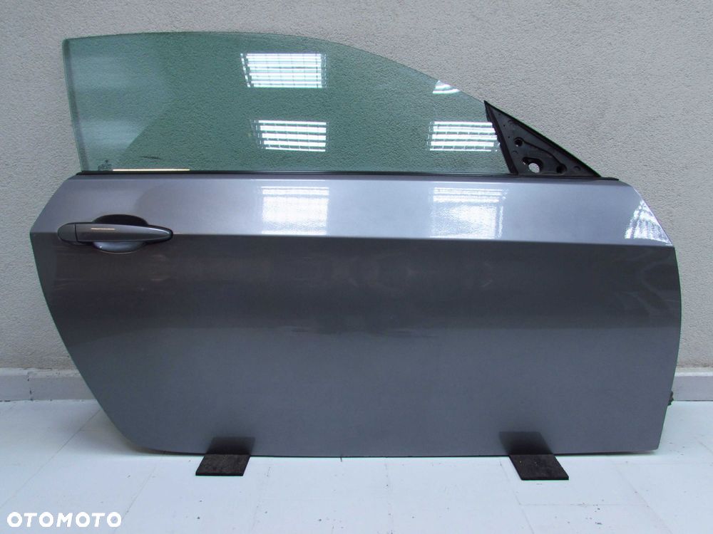 BMW 3 E92 E93 07-10 DRZWI PRAWE KPL A22 SPARKLING GRAPPHITE - 1