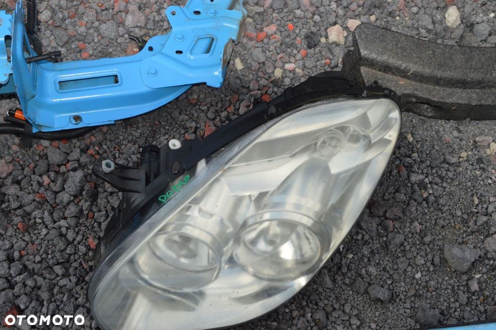 Zderzak maska błotnik lampa komplet przód fiat doblo ii 10r ral 5015 1.6 d - 11
