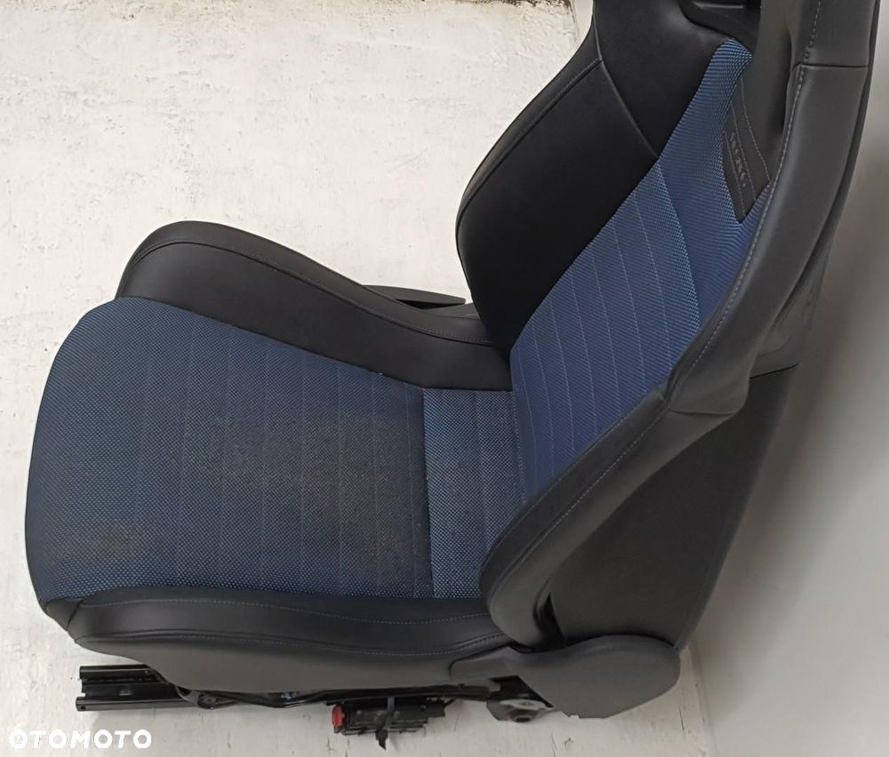 FOTEL PASAŻERA PRAWY PRZÓD SKÓRA RECARO OPC KUBEŁKOWY OPEL CORSA D 3D EURO - 5