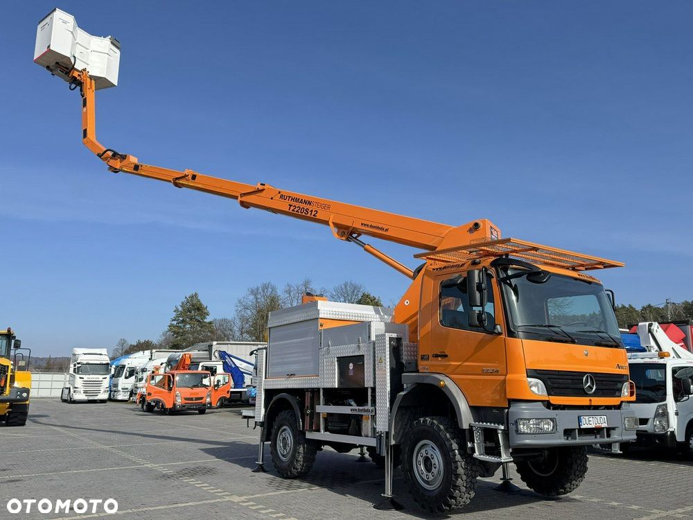 Mercedes-Benz Atego 1324 4x4 Zwyżka RUTHMANN STEIGER T220S12 Podnośnik Koszowy - 3
