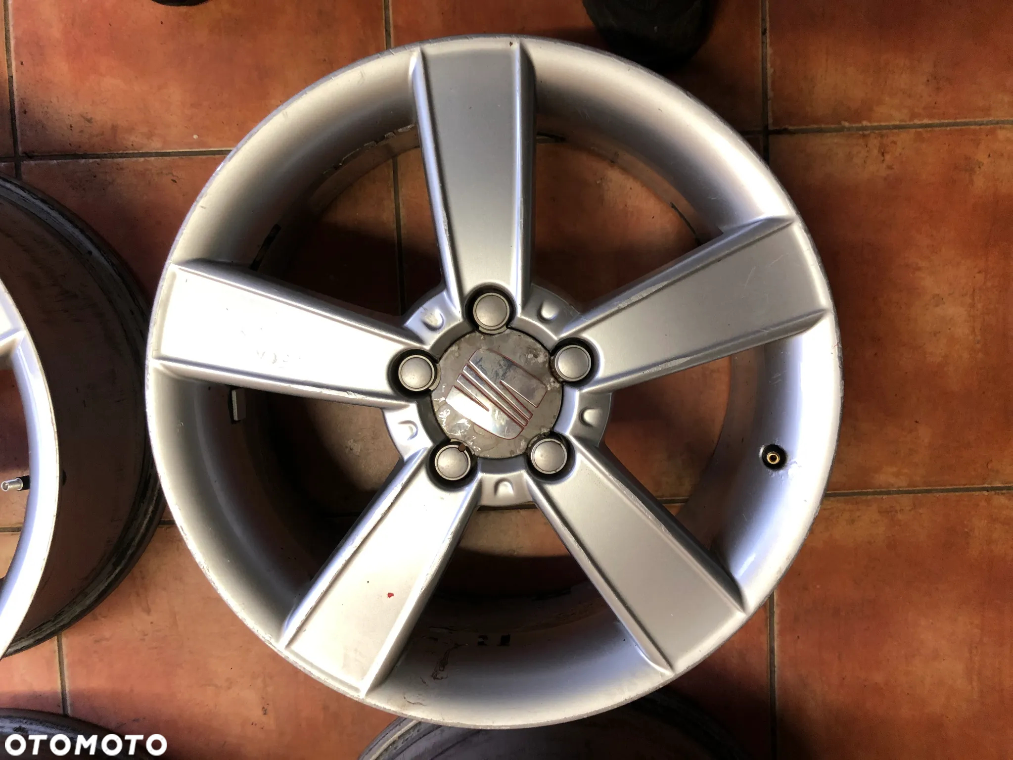 Felgi Aluminiowe Alufelgi 17''5x112 7J ET:54 57,1 MM Seat Leon II Altea 1P0601025C - Gwarancja Wysyłka Montaż - 4