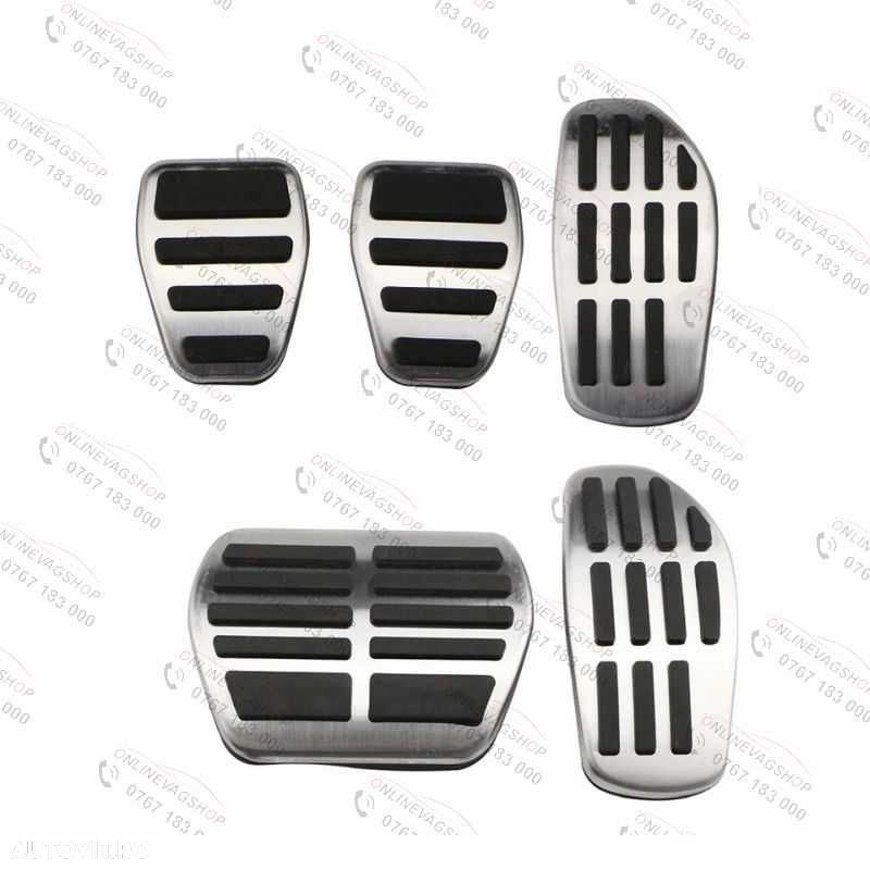 Set pedale inox Renault Clio,Captur,Arkana,Kadjar,Koleos,Dacia Duster - 8