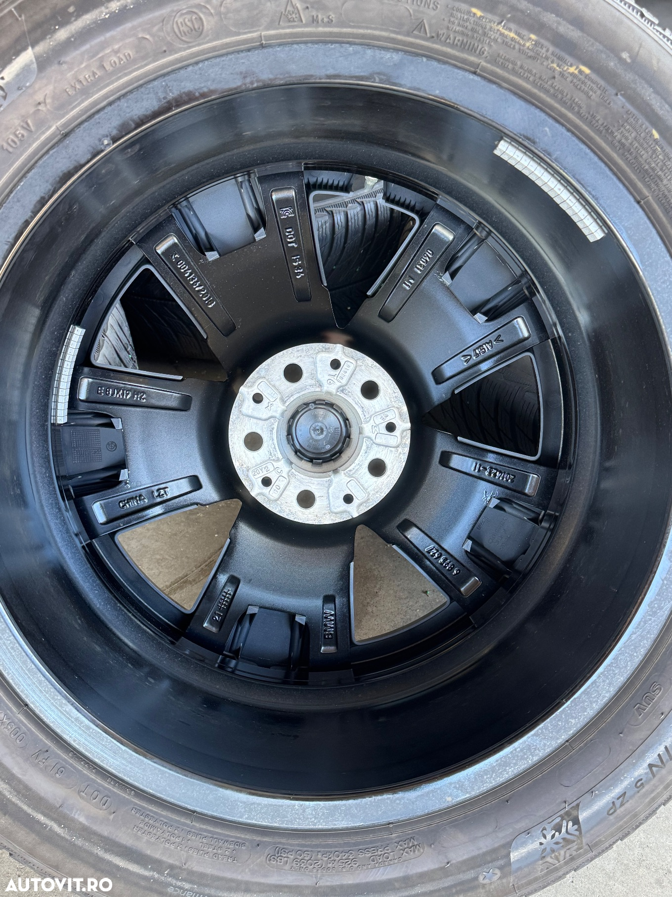 Vând jante originale BMW IX3 pe 19” cu anvelope de iarnă - 7