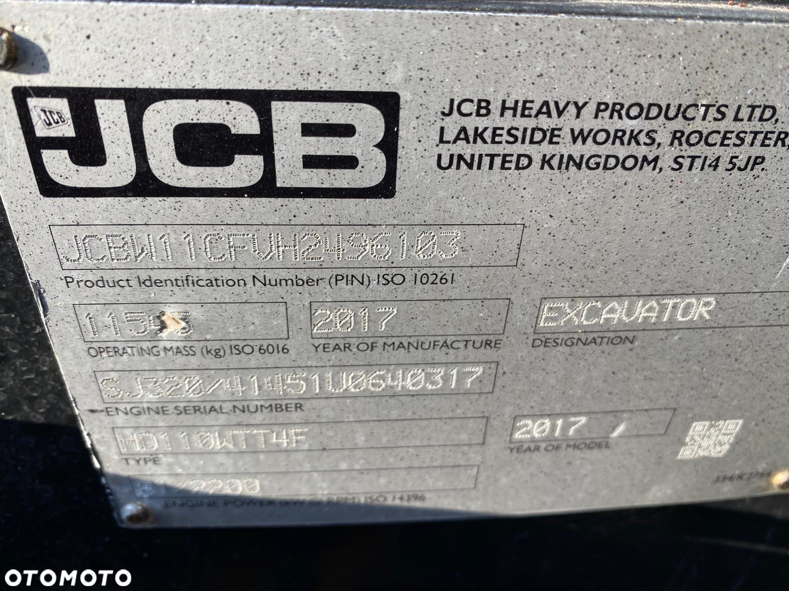 JCB HD110 WTT4F - 18