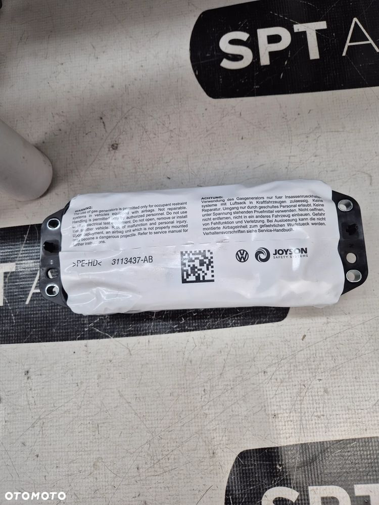 VW T7 DESKA ROZDZIELCZA KONSOLA KOKPIT PULPIT PODUSZKI AIRBAG AIR BAG PASY KIT SET - 8