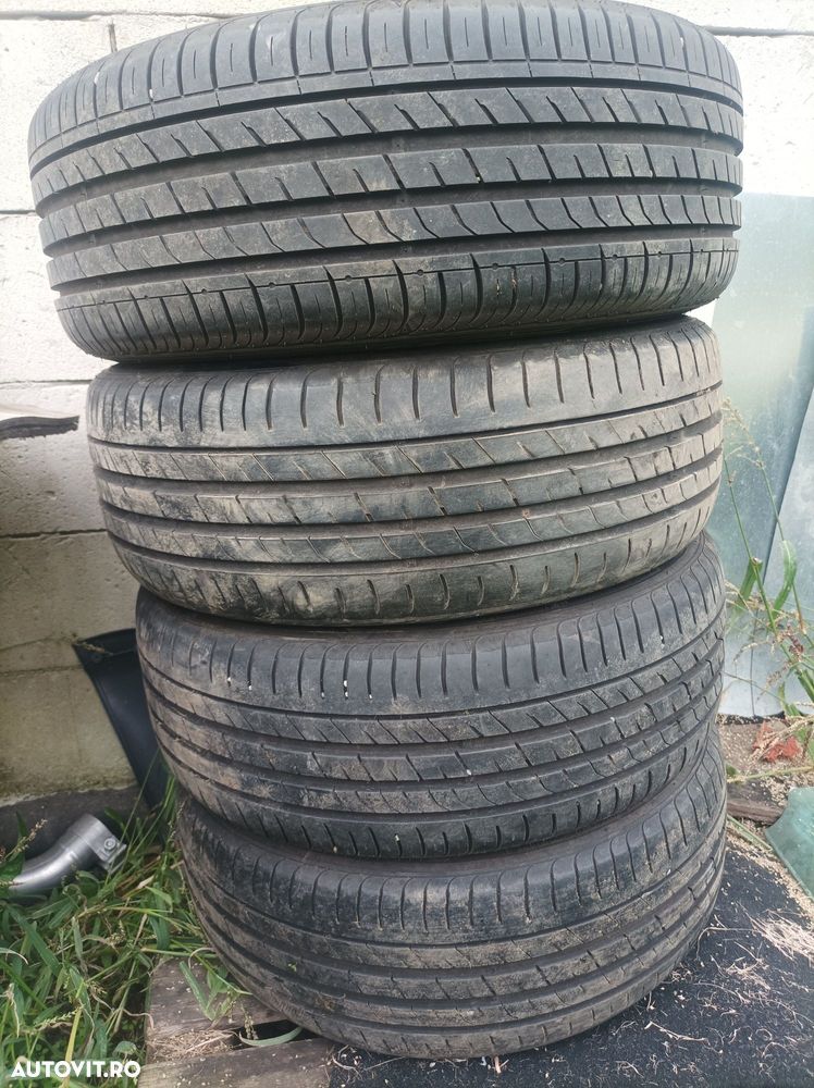 Set jante aliaj cu anvelope 205 55 R16 ZR Renault Megane 2 Scenic 2 - 2