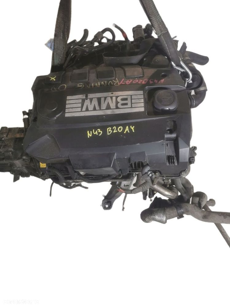 Silnik kompletny 2.0L BMW N43B20A 1 3 5 Seria - 1