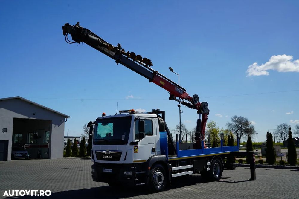 MAN TGM 15 .290 / HDS HC 190 + FORATOR 2 mb / FORMAT / RADIO CONTROL / EURO 6 / MANUAL / 2019 - 16