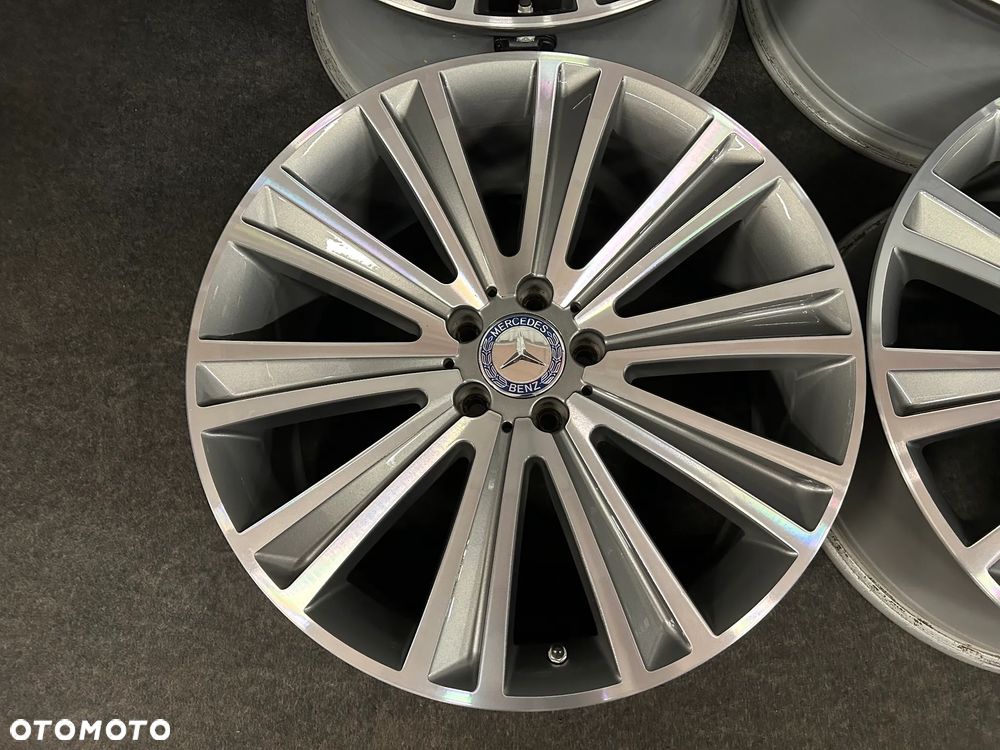 Alufelgi Mercedes S-Klasa W222, W221, E-Klasa W213, GLC, GLK 20 cali 5x112 4szt. Ładne z czujnikami! - 5