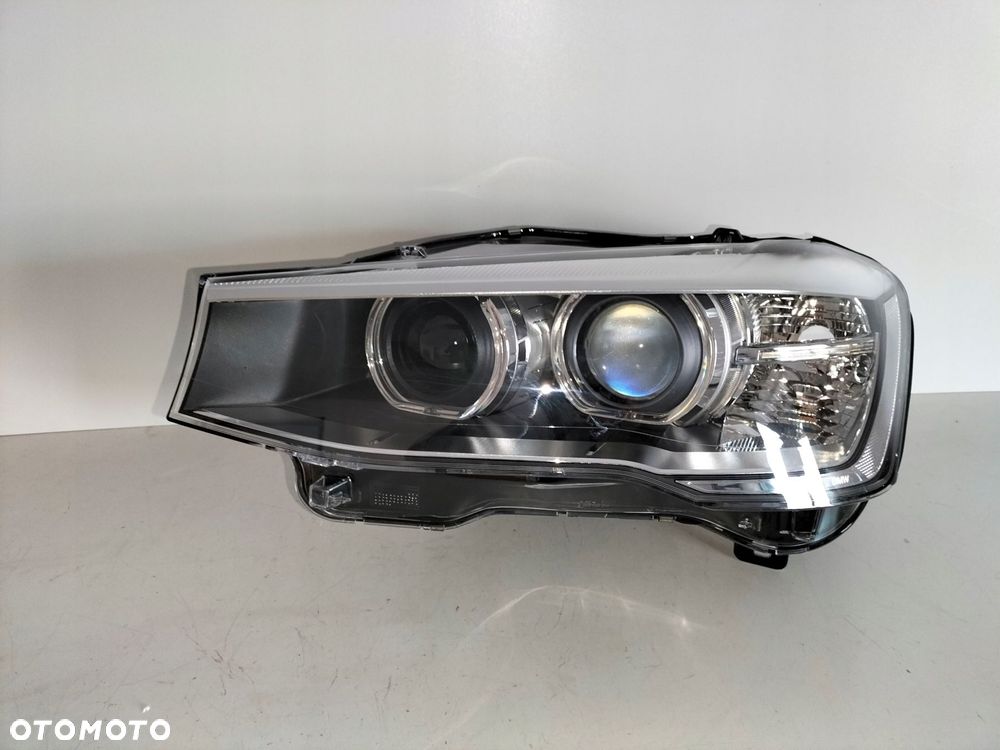 lampa przednia reflektor lewa bmw x3 f25 x4 f26 lci lift 14-17 bi-xenon - 1