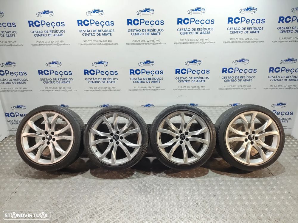 Conjunto de jantes 19 originais Peugeot RCZ 8,5J ET27 5x108 - 9