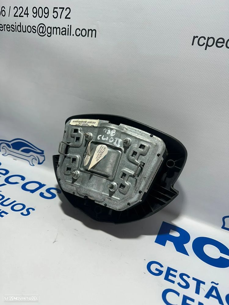 .Airbag Volante Guiador Original Renault Clio 2 SB0/1/2 8200057780 1998 - 2014 - 7