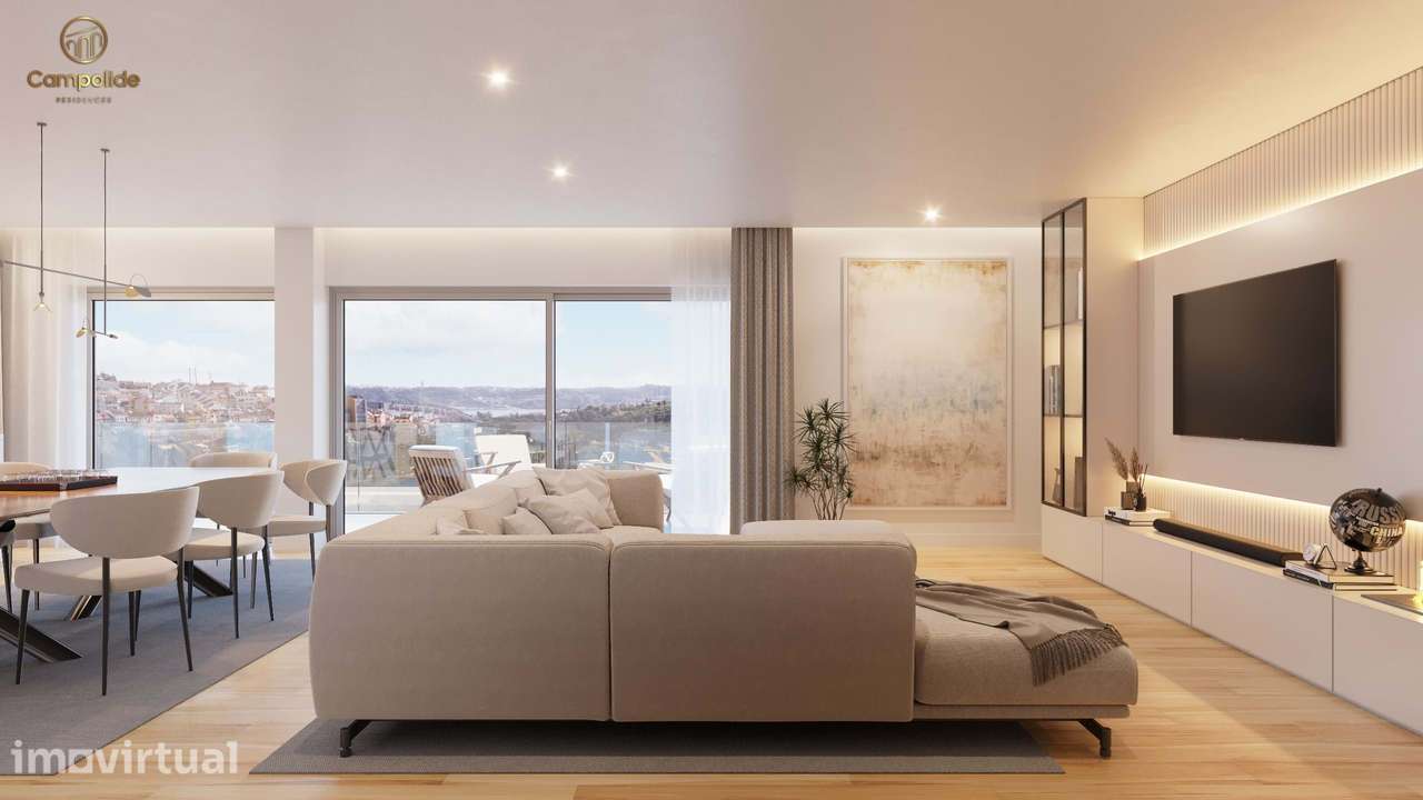Apartamento T3 com varanda e parqueamento no "Campolide Residences", L - Grande imagem: 2/24