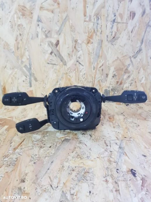 Ansamblu Banda Spira Volan Airbag Manete Semnalizare Stergatoare Bmw X1 E84 Cod - 1